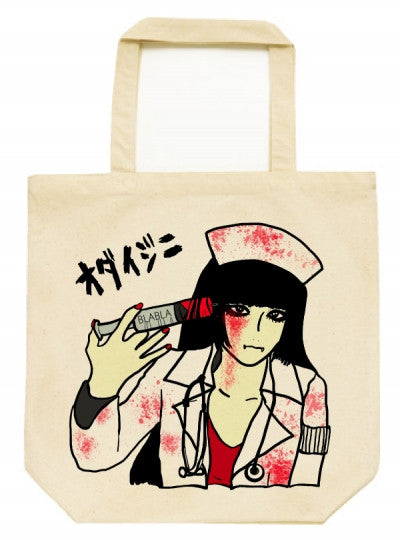 Blabla Punk Nurse Original Print Tote Bag Fashion sick Medical Kawaii fashion Item! Take with me!