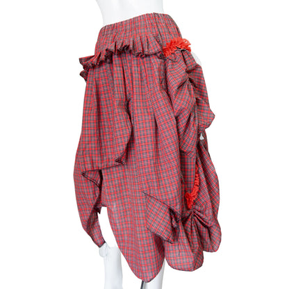 New Tokyo Punk Fashion ! Handmade Red Skirt