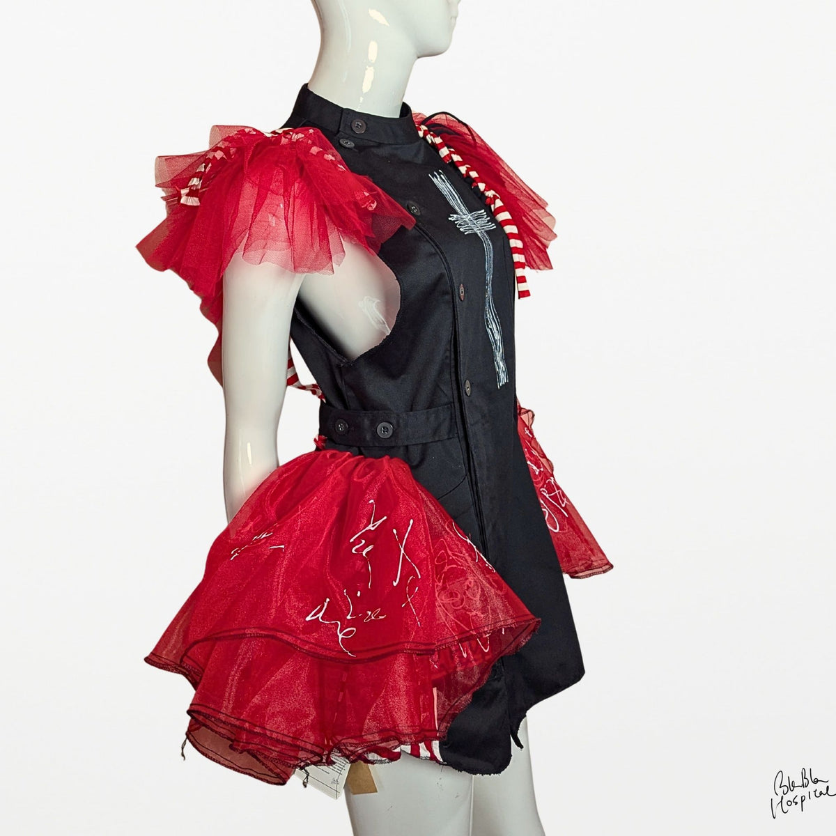 BLABLA NURSE | Black Sleeveless Dress
