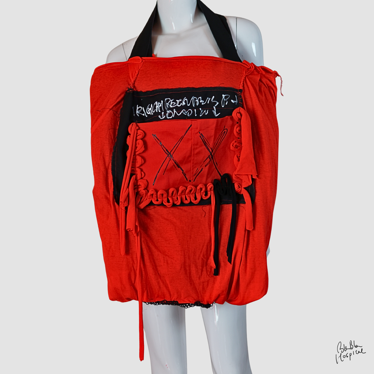 Carry the Whole Blabla World 00.4 | Improvised Knit Work - Art Tote Bag