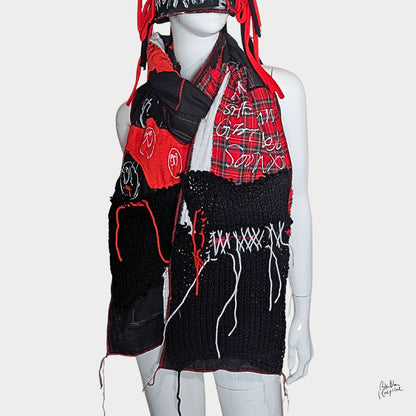 Heart No.013 | Long Double Gauze Wrap – 220 cm