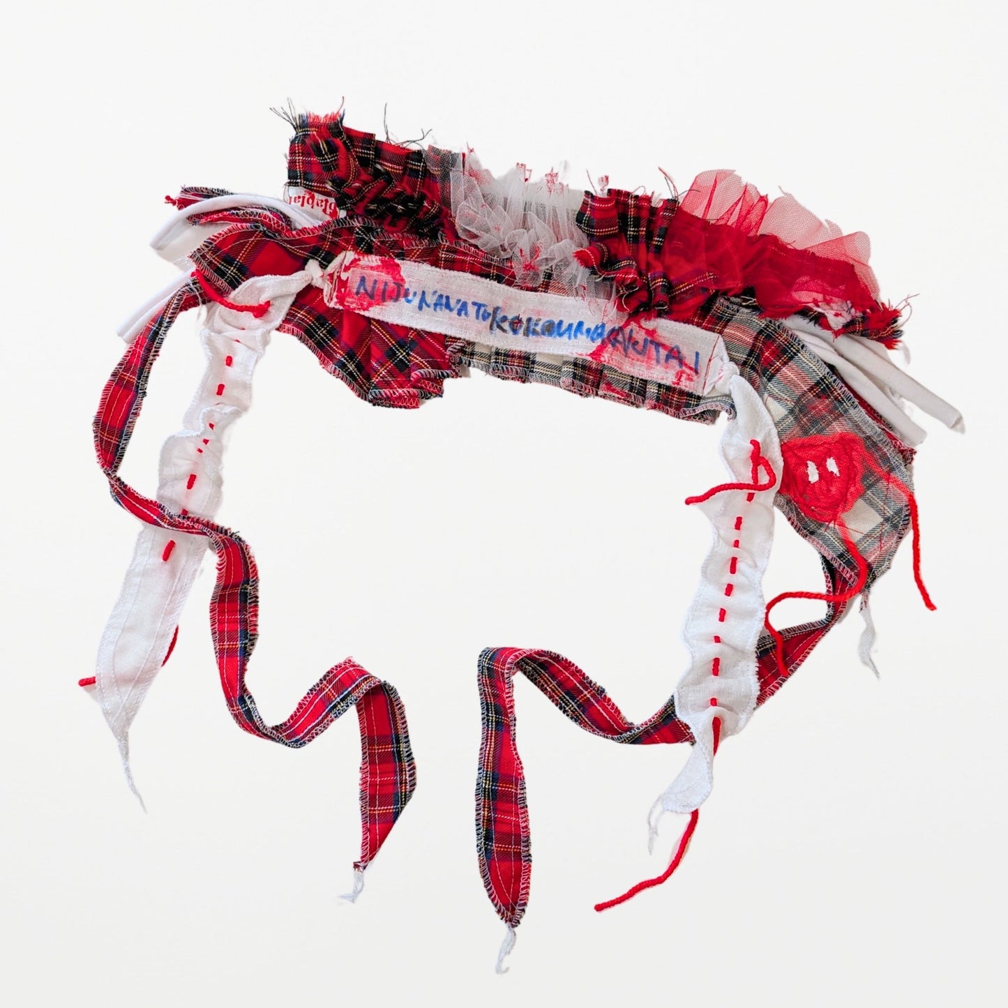 Headpiece - Mixed Tartan