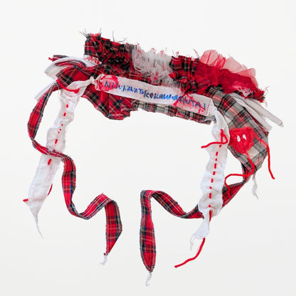 Headpiece - Mixed Tartan