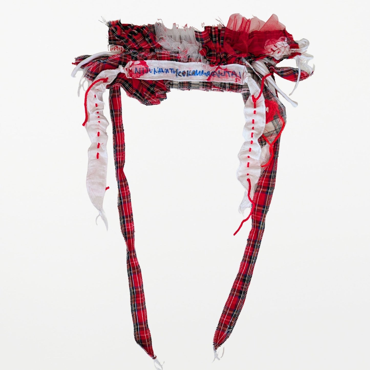 Headpiece - Mixed Tartan