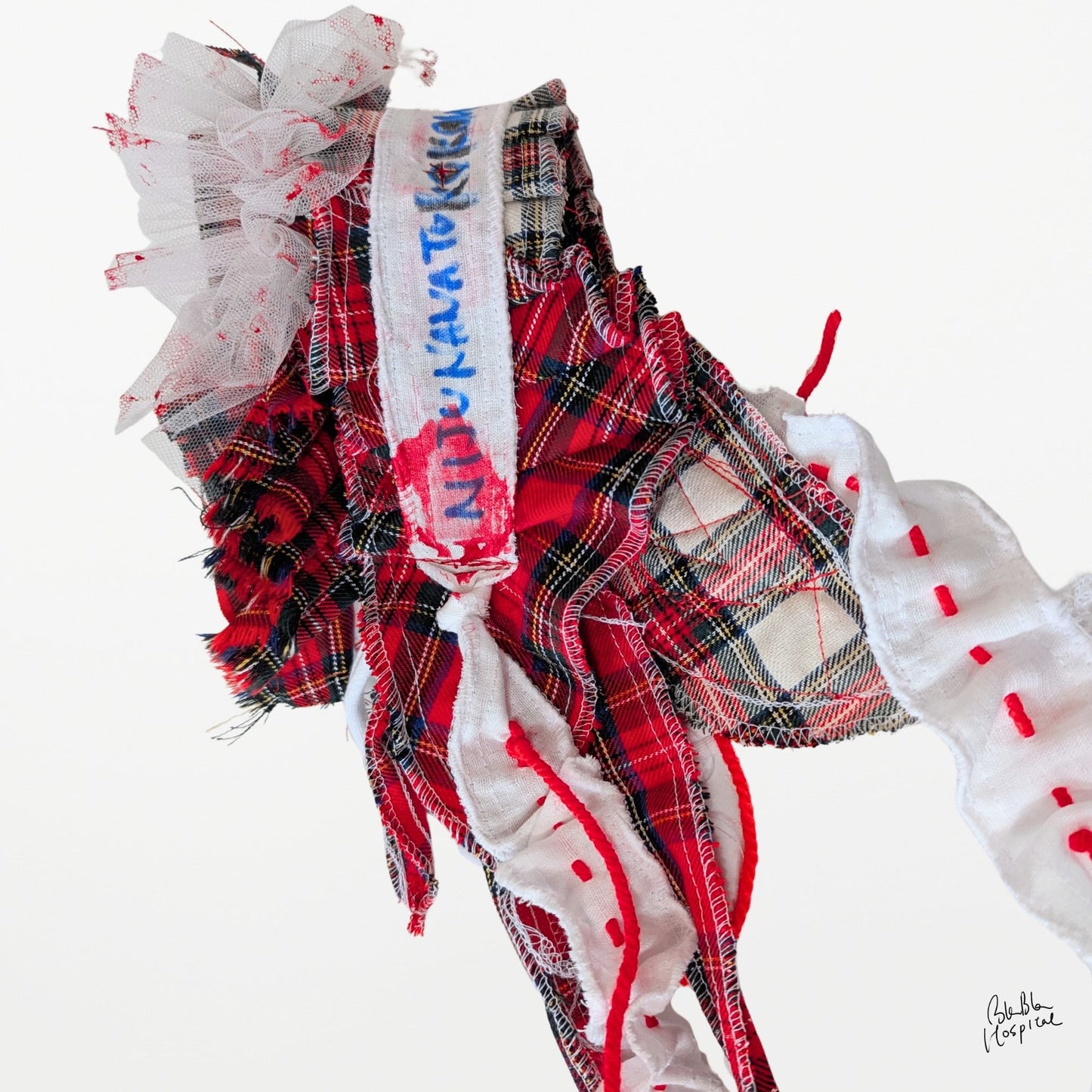 Headpiece - Mixed Tartan