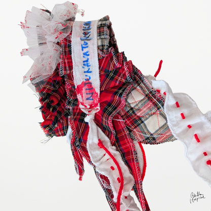 Headpiece - Mixed Tartan