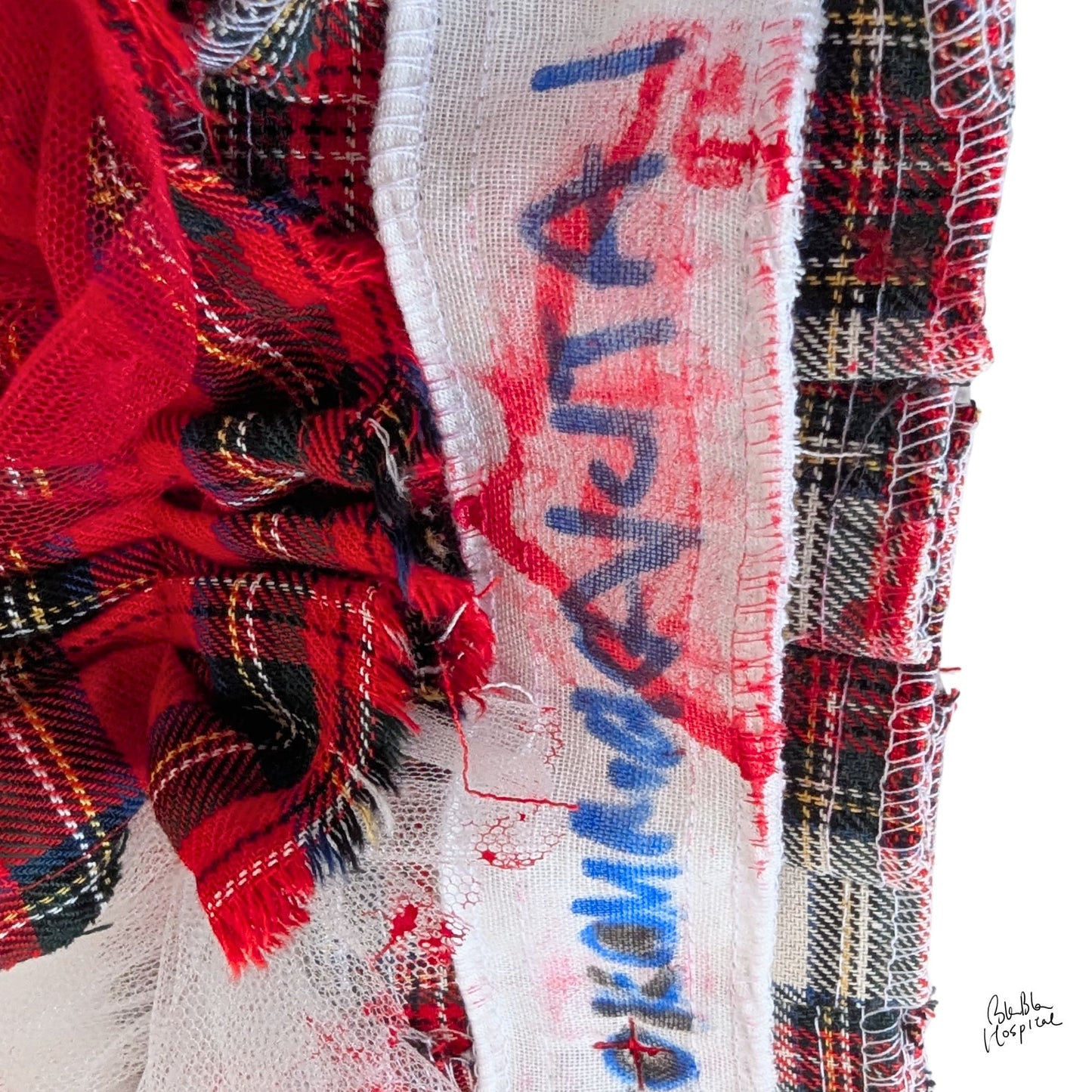 Headpiece - Mixed Tartan