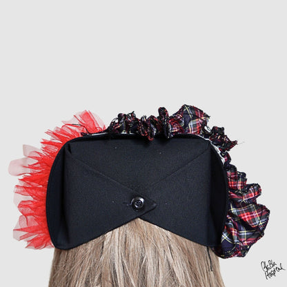 Instinctive frill – Black Nurse Cap