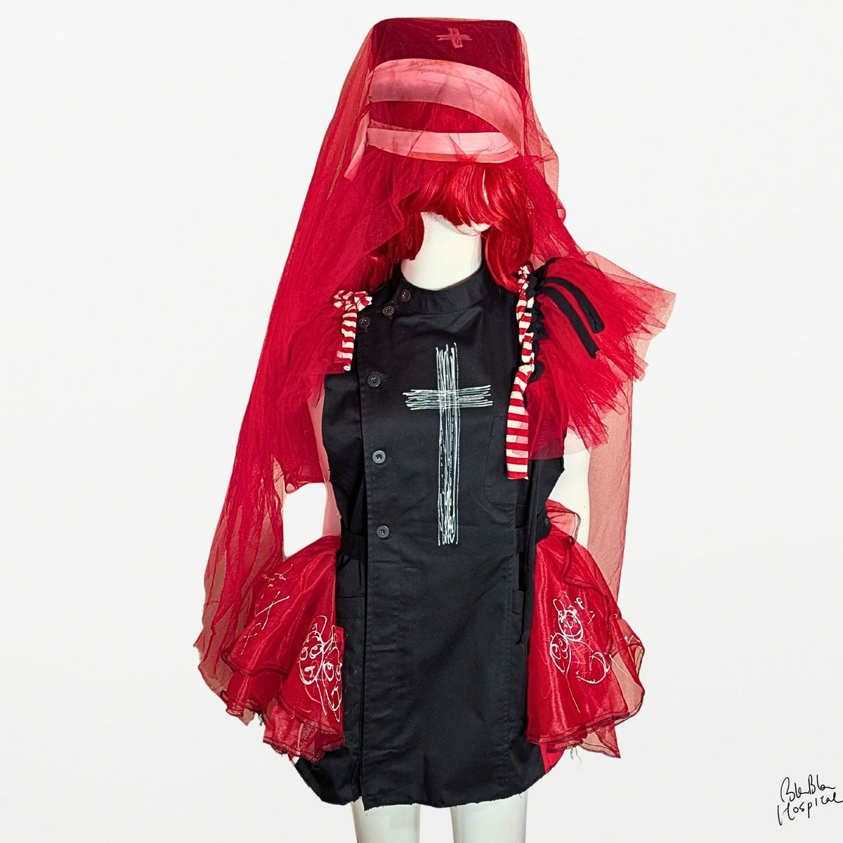 BLABLA NURSE | Black Sleeveless Dress