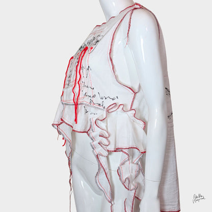 White Ward – No.03 |  Faces Double Gauze Sleeveless Top