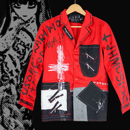 Tokyo Punk Fashion Rote Jacke